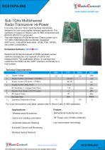 Transceiver RCS1KPA-868-1