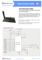 Transceiver RCS1KPA-868 TERM - 1