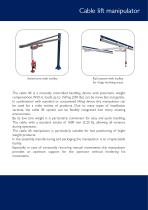 HUSCH handling technology Cable lift manipulator flyer - 3