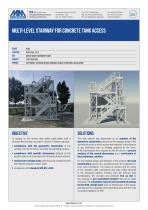 MULTI-LEVEL STAIRWAY FOR CONCRETE TANK ACCESS-1
