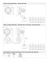 CoolPoint vortex flow meter for water or corrosives Coolpoint Flow/Temperature Series - 3