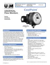 CoolPoint vortex flow meter for water or corrosives CoolPointMed with IS (3/4 - 2 inch) - 1