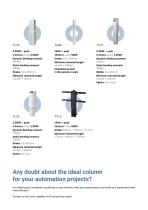 Lifting columns overview - Leaflet - 3