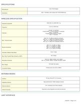 802.11b/g Wireless LAN Module and Device Server - 2