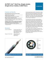 ALTOS® Lite? Gel-Free, Single-Jacket, Single-Armor Cables, 6-288 Fibers-1