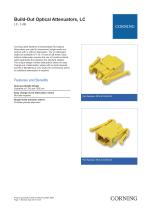 Build-Out Optical Attenuators, LC-1