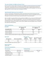 ClearCurve multimode fiber product information sheet - 2