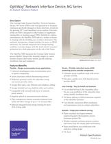 OptiWay® Network Interface Device, NG Series - CORNING - PDF Catalogs ...