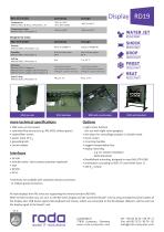 RD19  Ruggedized 19" Display - 2