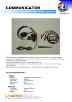 HEADSET FOR TELEPHONE CABLE JOINTER OPERATOR-1