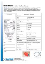 MINIFLOW - GAS PLANT LEAK SIZER GASTECH-2