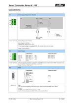 Servo Controller Serie E1100-5