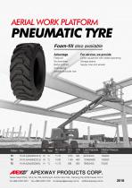 APEX Skid Steer Loader & AWP Pneumatic Tyre - 2