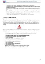 OPERATING INSTRUCTIONS AND MAINTENANCE GENERATOR L/160-11