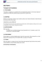 OPERATING INSTRUCTIONS AND MAINTENANCE GENERATOR L/160-13