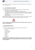 OPERATING INSTRUCTIONS AND MAINTENANCE GENERATOR L/160-5