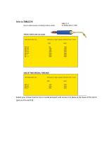 QUICK START UP GUIDE FOR WELDER L_350-11