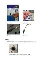 QUICK START UP GUIDE FOR WELDER L_350-12