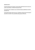 QUICK START UP GUIDE FOR WELDER L_350-15