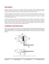 2-axis tilt sensor (medium resolution)/ digital / wireless SenSpot™ - 2