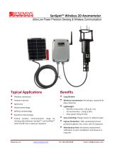 ultrasonic anemometer (2D) / wireless / static SenSpot™ - 1