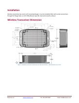 ultrasonic anemometer / wireless / static SenSpot™ - 3