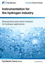 Measurement and control solutions for hydrogen applications