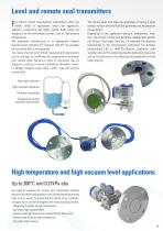 Pressure flow level and density transmitters-9