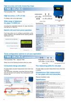 Ultrasonic flow meters for liquids, steam and air-10