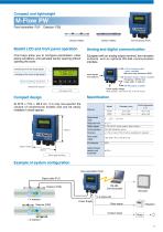Ultrasonic flow meters for liquids, steam and air-11
