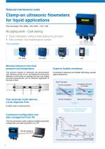 Ultrasonic flow meters for liquids, steam and air-8