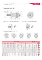 Rotary actuator SM4 - 13