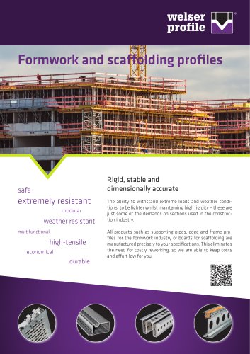 Industry Leaflet - Formwork and Scaffolding