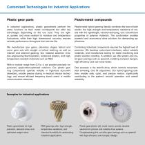 Lightweight, quiet, powerful. Plastic injection-molded parts & drive solutions for industry-9