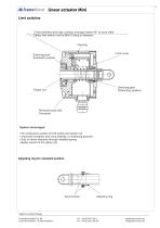 Linear actuator Mini technical documentation - 7