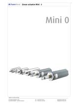 Linear actuator Mini technical documentation - 9