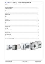 Slip-on geared motor Compacta documentation - 1