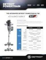 DETROIT ® POWERTRAIN THE INTEGRATED DETROIT® POWERTRAIN IN THE - 1