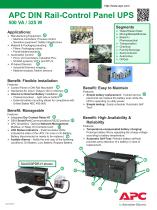 APC DIN RailControl Panel UPS - 2