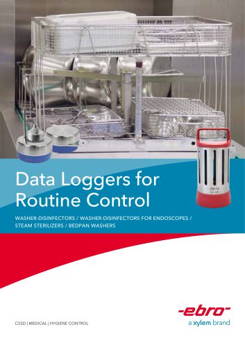 Data Loggers for Routine Control