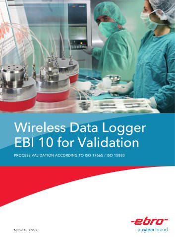 Wireless Data Logger EBI 10 for Validation