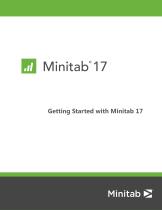 Minitab 17 Getting Started - 1