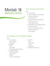 Minitab16 WhatsNew - 2