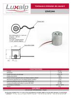 Permanent electromagnetic solenoid / diameter 25-1