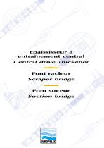 Central drive Thickener/Scraper Bridge/Suction bridge-1