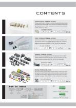 TERMINAL BLOCK general catalogue - 7