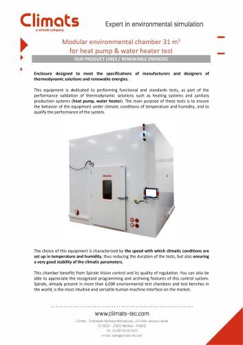 Modular room 31 m3