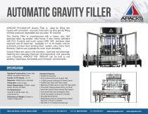 Automatic Gravity Filling Machine - 1