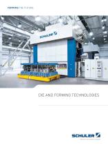 DIE AND FORMING TECHNOLOGIES - 1