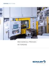 MECHANICAL PRESSES IN FORGING - 1